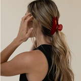 Signature Claw Clip - Rosso (Imperfects)