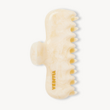 The VESITIA Maison Jumbo Claw Clip in Buttercream placed on a clean white background.